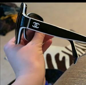 Chanel Black Sunglasses